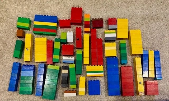 Lego Duplo Blocks Lot of 220+ Blocks, Bricks, 6 pounds - Image 1 of 1