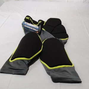 CHAMPRO youth M Unisex Tri-Flex 5-Pad Integrated Girdle Black Charcoal Inset - Picture 1 of 4