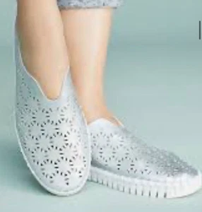 ILSE JACOBSEN HORNBÆK Damen Slipper Halbschuh Shandy Metallic Gr. 37 - Bild 1 von 6