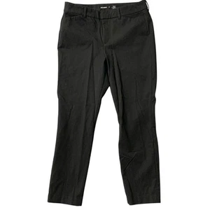 Old Navy Pants Women 12 Black Jack Pixie High Rise Secret Smooth Pockets Stretch - Picture 1 of 15