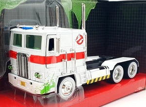 Jada 1/24 Scale Approx 35572 - Transformers Optimus Prime/Ghostbusters Ecto 1 - Picture 1 of 5