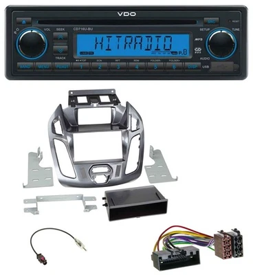 VDO AUX MP3 1DIN CD USB Autoradio für Ford Transit Connect 2012-2018 Display Neb - Bild 1 von 4