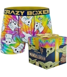 CRAZY BOXER Herren M Unterwäsche Mandalorian Geschenkbox Stretch atmungsaktiv Batik - Bild 1 von 8