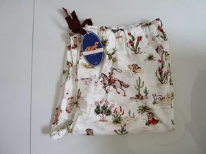 Peter Alexander Men Old Western Print Viscose/ Cotton Long Pj Pant Size L - Bild 1 von 3