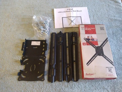 Suporte de parede fixo de LED/LCD/plasma Barkan - Imagem 1 de 4