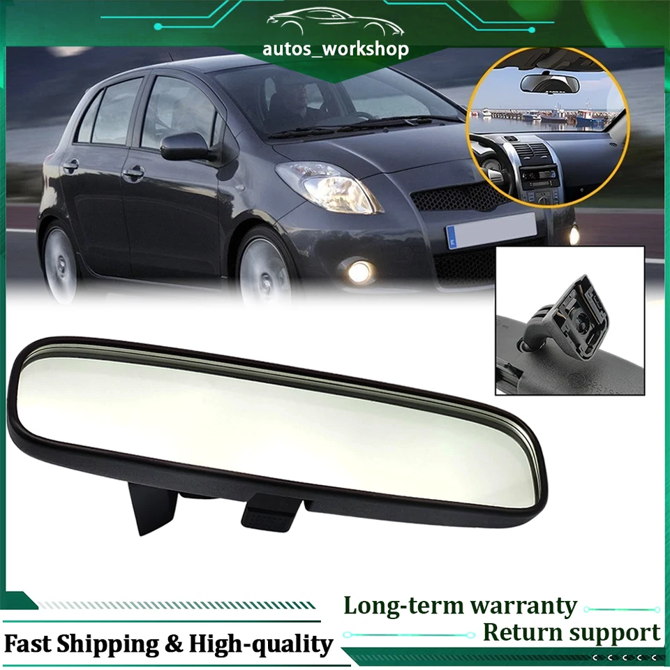 Inner Rear View Mirror For Toyota Corolla Camry RAV4 Prius Scion Foto 1 de 4