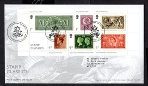 GB - 2019 Stamp Classics MS First Day Cover - Picture 1 of 2