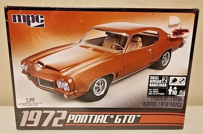 MPC 1972 Pontiac GTO Kit # MPC711L/12 Factory Sealed 1:25 - Image 1 of 4