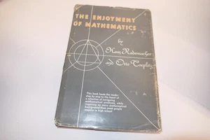 The Enjoyment Of Mathematics Hans Rademacher & Coeplitz 1957 HB - Picture 1 of 5