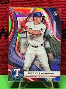 2024 Bowman's Best - Wyatt Langford #65 - Refractor (RC) - Bild 1 von 2