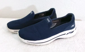 Zapatillas deportivas Skechers talla 10 Go Walk Arch Fit #124483 para mujer de espuma viscoelástica refrigeradas por aire - Imagen 1 de 8