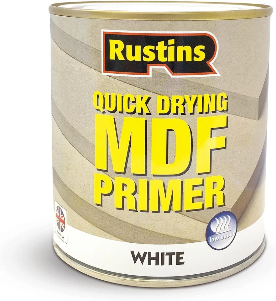 Rustins Quick Drying MDF White Primer 250ml - Image 1 of 1