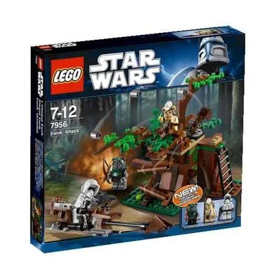 Lego Star Clone Wars 7956 EWOK ATTACK Endor Logray Tokkat Scout Minifigure NISB - Image 1 of 2