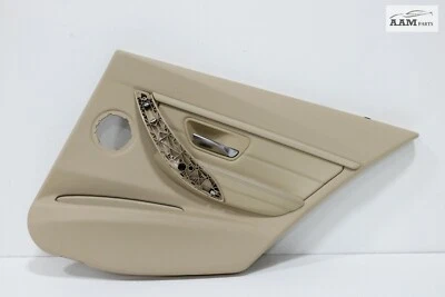BMW 320I XDRIVE F30 2014-2018 cubierta interior del panel de la puerta trasera derecha OEM Foto 1 de 4