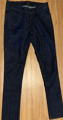 Женские джинсы из денима Franklin Fox 28/32 Juniors 28x31 с заниженной талией темно-синие 580 - Изображение 1 из 4