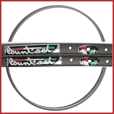 NOS NISI COUNTACH RIMS 28" 700c 32H VINTAGE TUBULAR 80s ROAD BIKE LIGHTWEIGHT - Image 1 of 4