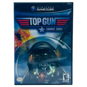 Top Gun: Combat Zones (Nintendo GameCube, 2002) Disco y estuche de juego probado - Imagen 1 de 4