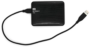 WD My Passport Ultra Portable Drive 1TB HDD WDBZFP0010BBK-04 Black - Afbeelding 1 van 2