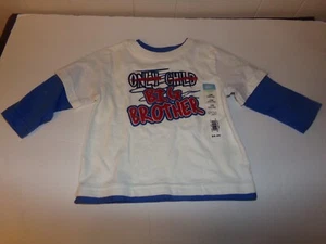 PASST ZU XAVIER ROBERTS KINDER SOFTY JUNGEN LANGARMSHIRT BIG BROTHER NEU - Bild 1 von 2