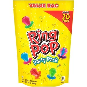 Ring Pop Candy Lollipops - Individually Wrapped Bulk Lollipop Variety Party Pack - Picture 1 of 5