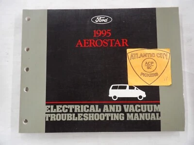 1995 福特 AEROSTAR 电动真空吸尘器手册 — 第 1/4 张图片
