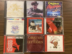Classic Christmas CD Lot (9) – Bing Crosby, Burl Ives, Mantovani, Lettermen EXC - Picture 1 of 11
