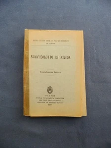 PICCOLE LETTURE EDITE FIGLI CARCERATI-SULL'ISOLOTTO DI NISIDA-POMPEI 1933 - Picture 1 of 1