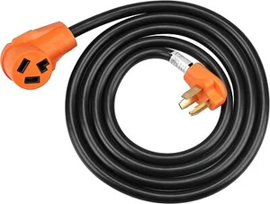 Dryer Cord with 30 Amp and 125V/250V, 10 Gauge Extension Cord - Picture 1 of 10