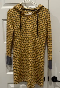 Layla Elephant Print Hooded Sleep Dress Size Medium - Picture 1 of 12