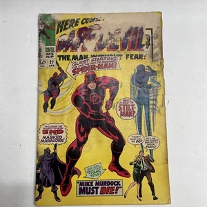 Rare  Vtg 1967 Daredevil Vol #1  Marvel Comic Book #27  The Man Without Fear! - Picture 1 of 20