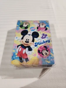 Carte da gioco vintage Topolino con Topolino, Minnie, Paperino e Margherita - Foto 1 di 8