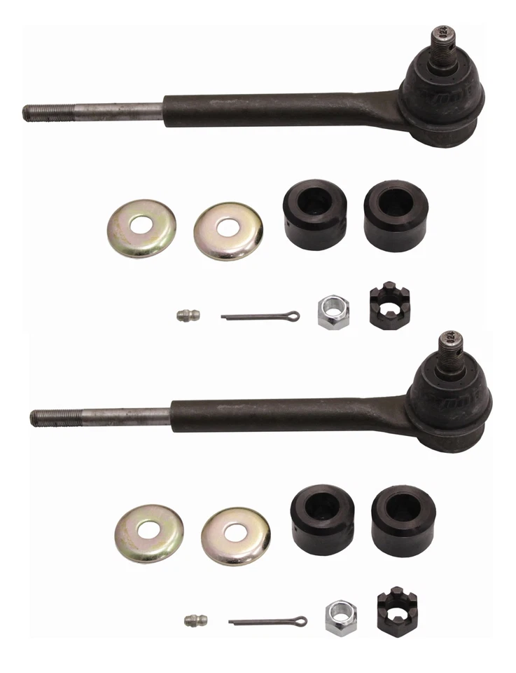 Pair Set 2 Front Stabilizer Bar Links for Chevrolet C3500 P30 GMC C3500HD Moog - Image 1 of 1