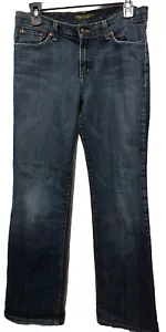 Women's David Kahn Size 8 Lauren Jean Med Wash Bootcut - Picture 1 of 13