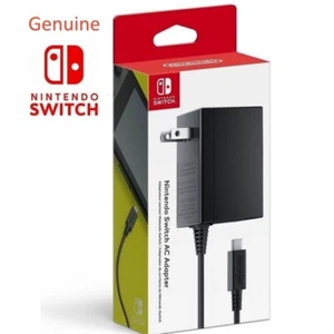 Nuevo Adaptador Cargador de Alimentación CA Original Nintendo Switch/Lite, Enchufe de la UE de EE. UU. REINO UNIDO - Imagen 1 de 17
