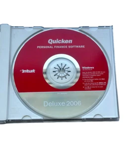Quicken Deluxe 2006 for Windows 98/2000/Me/XP NOT FOR WINDOWS 10 OR 11 - Picture 1 of 1
