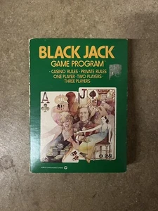 Black Jack for Atari 2600 (1977) Sears TeleGames Gatefold Box CIB #51 - Picture 1 of 5