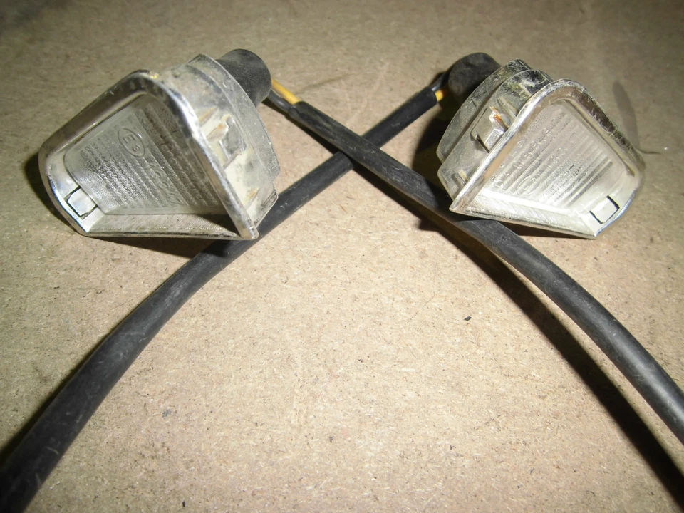 DE TOMASO / INNOCENTI MINI TURBO / 90 / 120 FANALI - LUCI FANALINI TARGA CROMATI Foto 1 de 1