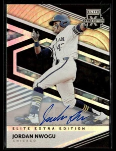 2020 Panini Elite Extra Edition Jordan Nwogu Auto Chicago Cubs #88 - Bild 1 von 2