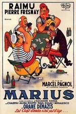 MARIUS RAIMU FRENCH FILM MEN PLAYING CARDS GAME MOVIE VINTAGE POSTER REPRO