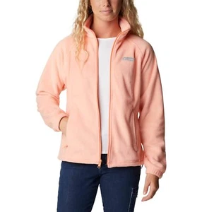 Columbia Women's Benton Springs Full Zip Coral Reef WW6439-879 - Picture 1 of 9