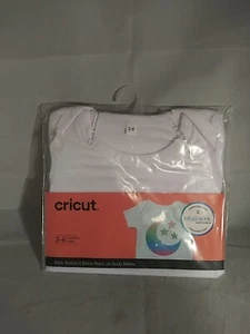 Cricut Infusible Ink Baby Bodysuit White 3-6 months - Picture 1 of 3