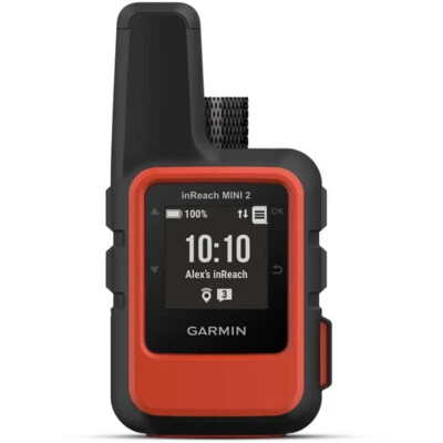 Garmin InReach Mini 2 Flame Red GPS Locator - image 1 of 4