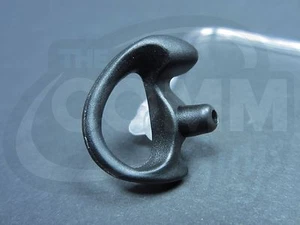 Inserto de oreja abierta negro izquierdo > auricular moldeado policía agente de oreja - Imagen 1 de 1