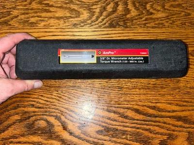 MICRÓMETRO DINAMOMÉTRICO AJUSTABLE AM PRO 3/8 PULGADAS T39905 Foto 1 de 4