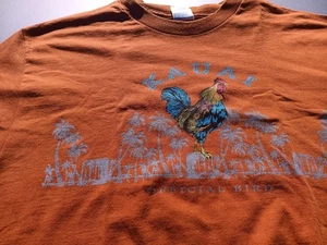 Alstyle Kauai Hawaii Islands Favorite Bird T-Shirt Herren Large Rooster Official  - Bild 1 von 5