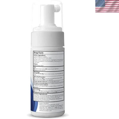 Espuma compacta de 3,4 oz para aliviar rápidamente los calambres en piernas y pies - Ingredientes naturales Foto 1 de 2