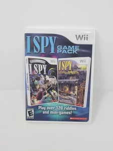 I Spy Game Pack Ultimate Spooky Mansion Nintendo Wii Completo CIB Probado! - Imagen 1 de 7