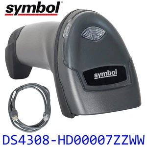 Symbol Zebra High Density DS4308-HD00007ZZWW 2D Handheld Laser Barcode Scanner - Picture 1 of 16