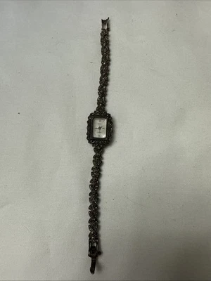 Vintage Soma Ladies Quartz Sterling Silver Watch Marked Soma 925 -Untested-28gm - Image 1 of 4