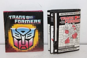 transformers g1 original vintage fortress maximus anleitung - Bild 1 von 6